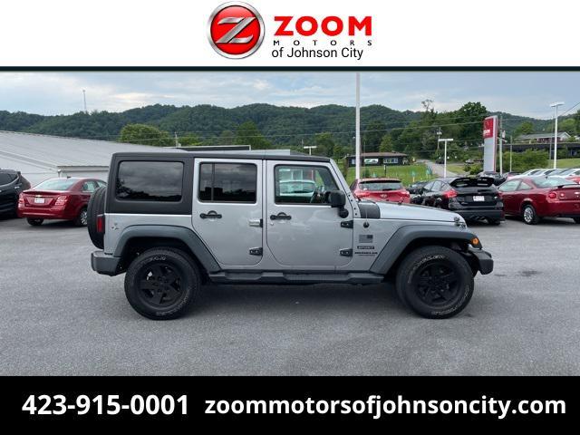 used 2016 Jeep Wrangler Unlimited car, priced at $14,990