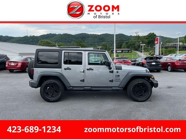 used 2016 Jeep Wrangler Unlimited car, priced at $14,990