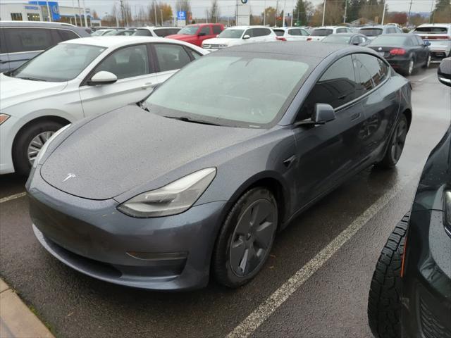 used 2021 Tesla Model 3 car, priced at $25,100