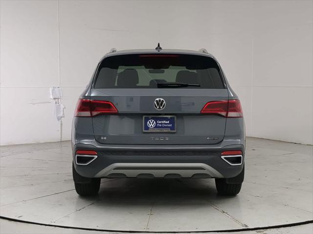 used 2024 Volkswagen Taos car, priced at $25,154