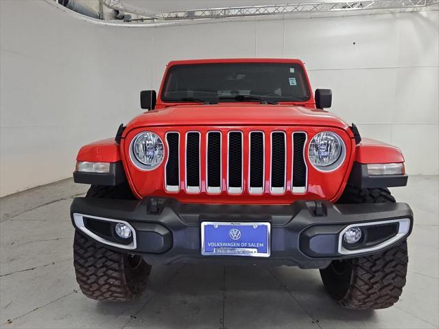 used 2021 Jeep Wrangler Unlimited car, priced at $30,417