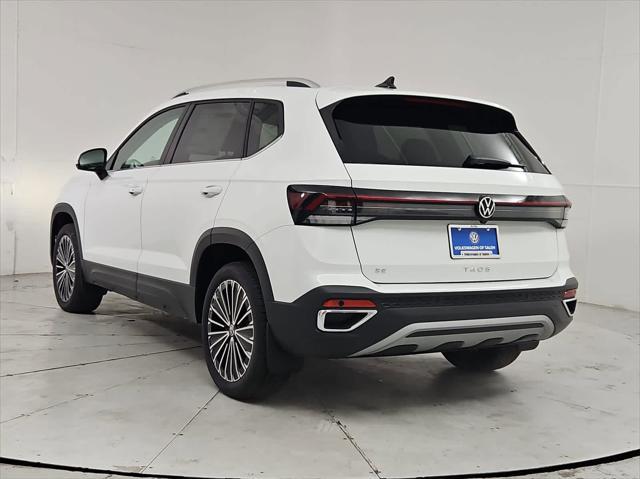 new 2025 Volkswagen Taos car, priced at $31,383