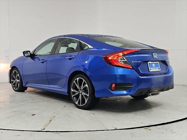 used 2021 Honda Civic car, priced at $18,995