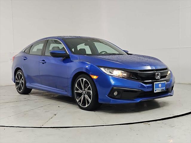 used 2021 Honda Civic car, priced at $18,995