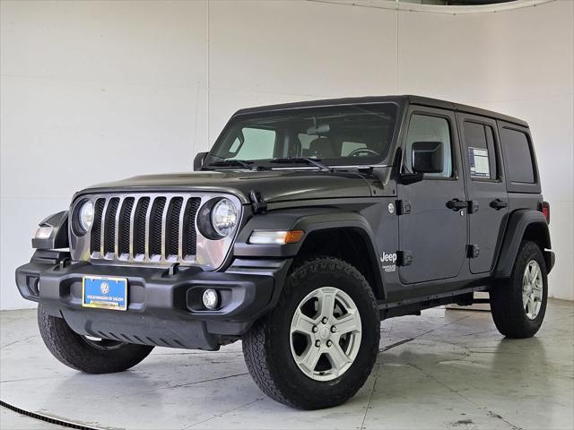 used 2020 Jeep Wrangler Unlimited car, priced at $23,499