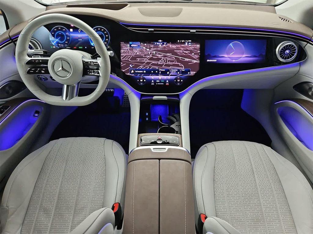 used 2022 Mercedes-Benz EQS 580 car, priced at $45,595