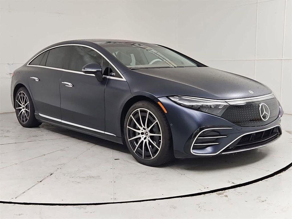 used 2022 Mercedes-Benz EQS 580 car, priced at $45,595