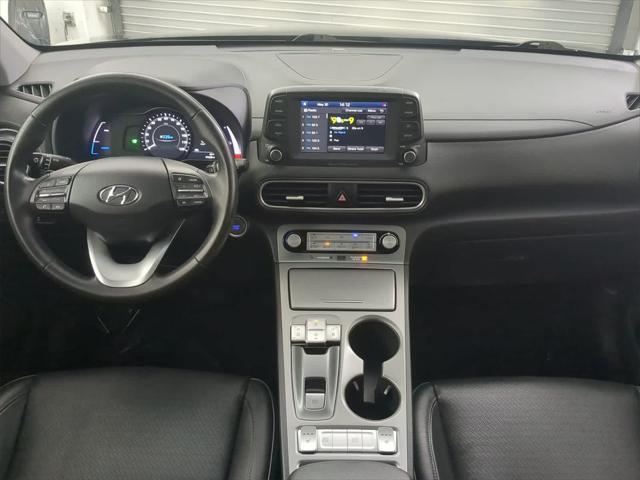 used 2021 Hyundai Kona EV car, priced at $21,952