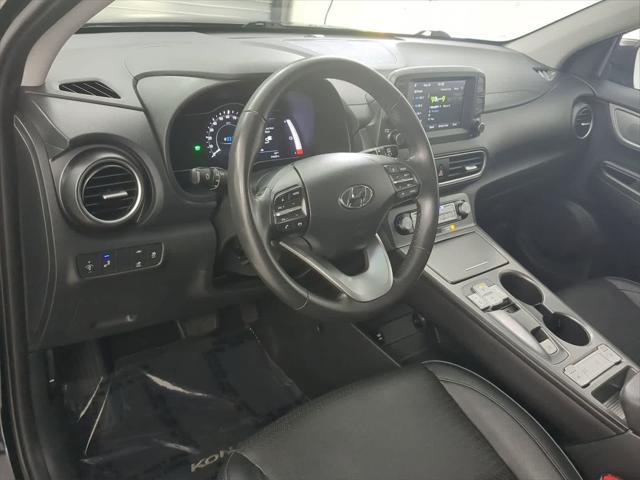 used 2021 Hyundai Kona EV car, priced at $21,952