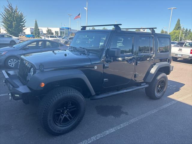 used 2018 Jeep Wrangler JK Unlimited car, priced at $20,856