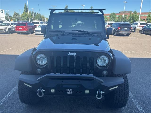 used 2018 Jeep Wrangler JK Unlimited car, priced at $20,856