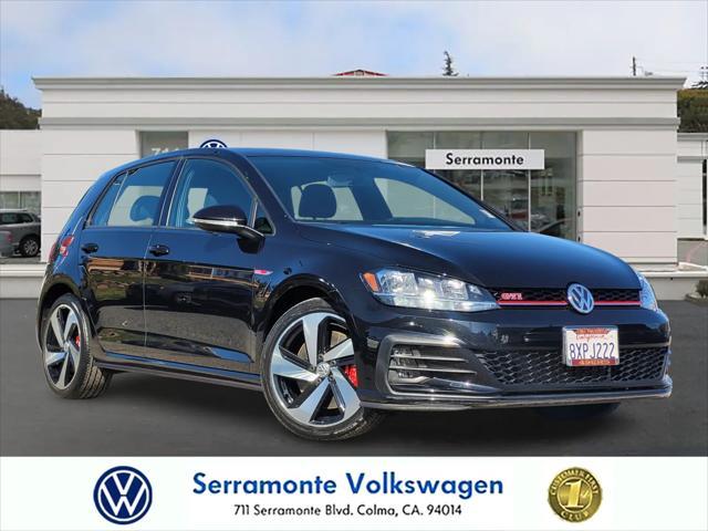 used 2021 Volkswagen Golf GTI car, priced at $28,614