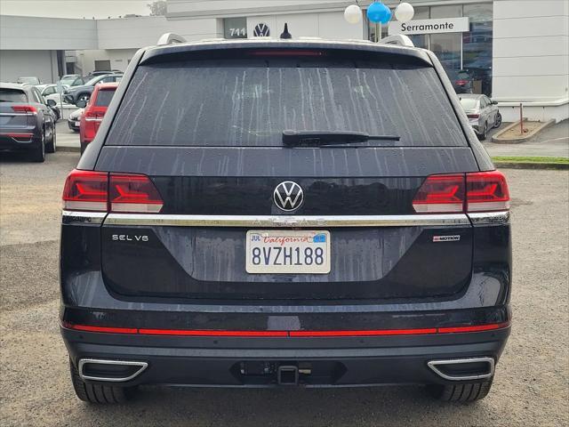 used 2021 Volkswagen Atlas car, priced at $33,644