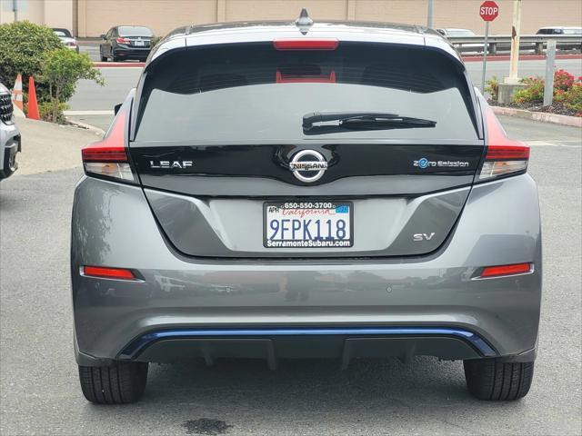 used 2021 Nissan Leaf car, priced at $15,793