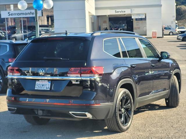 used 2022 Volkswagen Atlas car, priced at $30,642