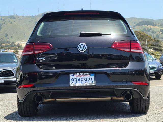 used 2018 Volkswagen Golf GTI car, priced at $20,891