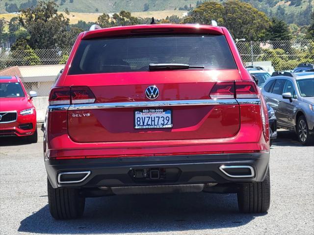 used 2021 Volkswagen Atlas car, priced at $28,445