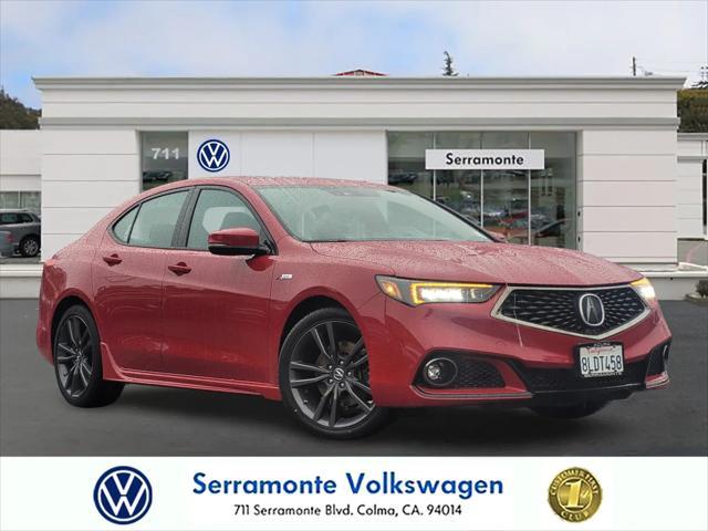 used 2019 Acura TLX car, priced at $28,742