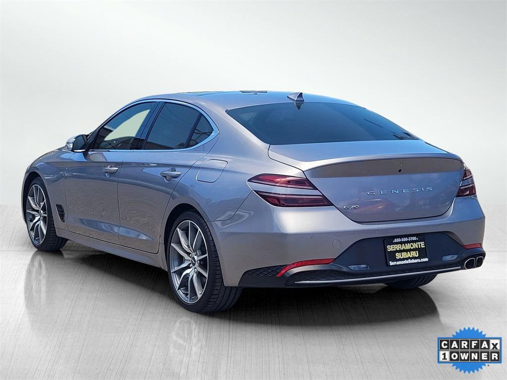 used 2022 Genesis G70 car, priced at $29,443
