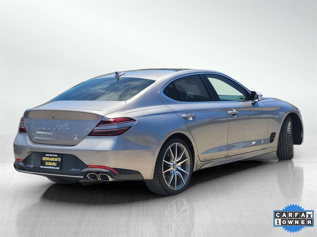 used 2022 Genesis G70 car, priced at $29,443