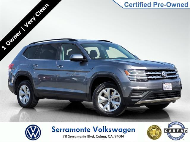 used 2020 Volkswagen Atlas car, priced at $27,921