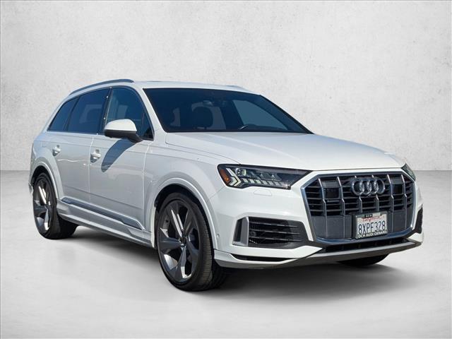 used 2021 Audi Q7 car, priced at $28,496