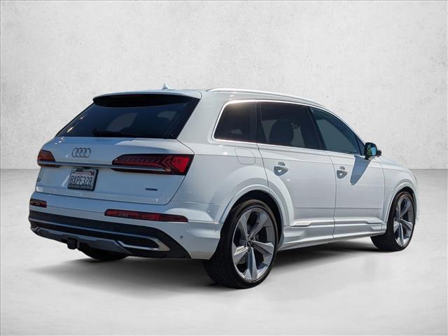 used 2021 Audi Q7 car, priced at $28,496