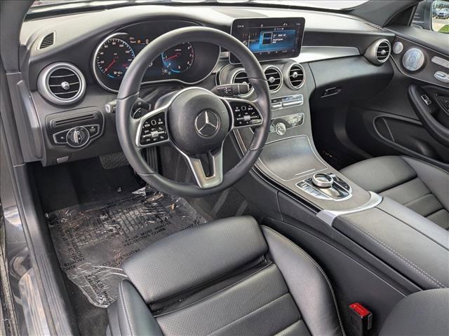 used 2022 Mercedes-Benz C-Class car, priced at $26,796
