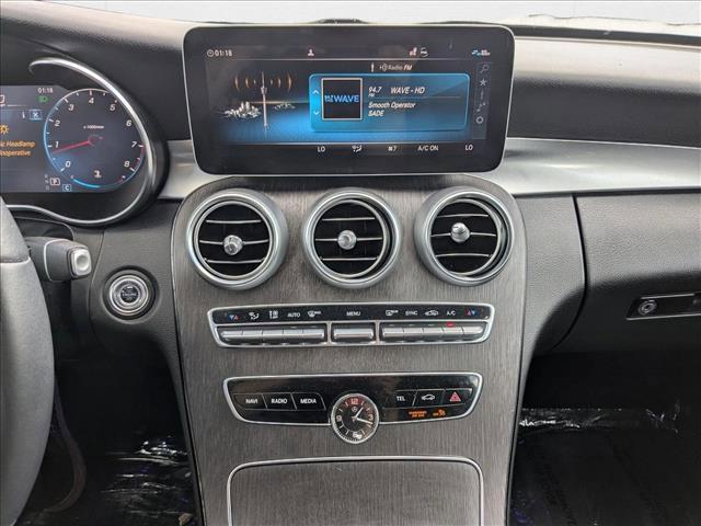 used 2022 Mercedes-Benz C-Class car, priced at $26,796
