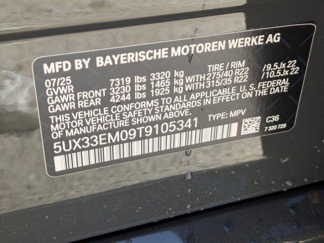 new 2026 BMW X7 car, priced at $125,275