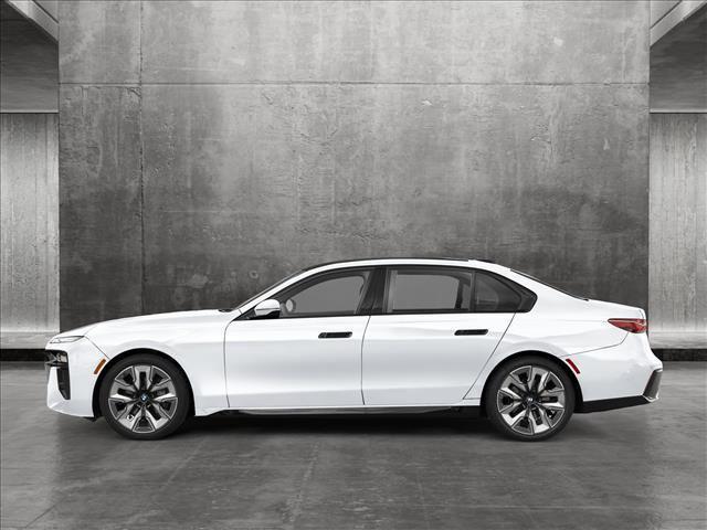 new 2025 BMW 740 car, priced at $112,795