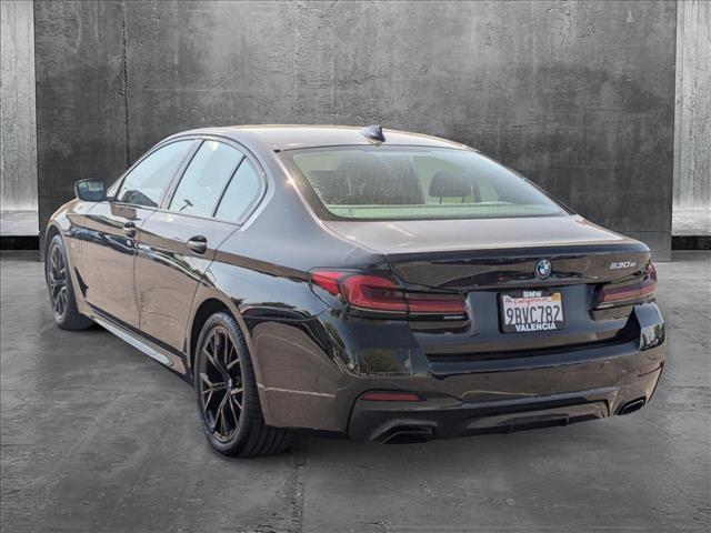 used 2022 BMW 530e car, priced at $36,980