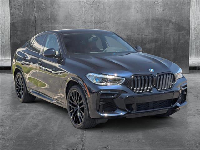 used 2022 BMW X6 car, priced at $55,980