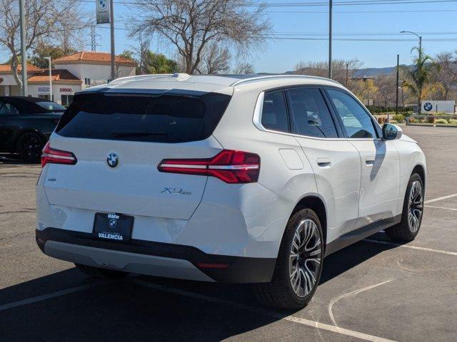 new 2025 BMW X3 car, priced at $55,375