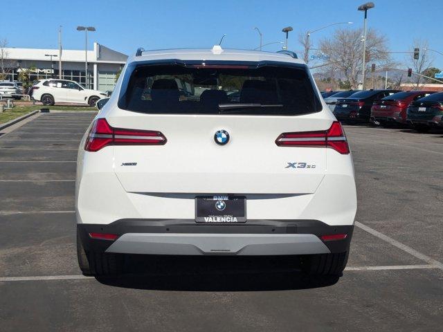 new 2025 BMW X3 car, priced at $55,375