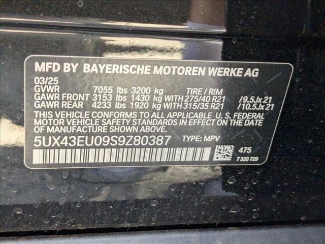 new 2025 BMW X5 PHEV car, priced at $79,885