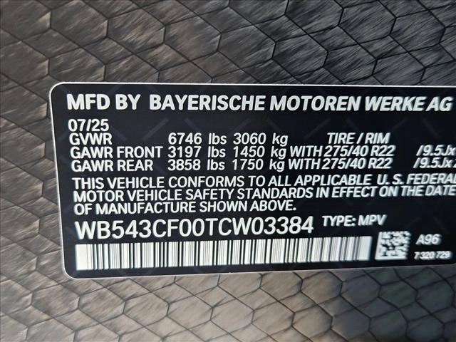 new 2026 BMW iX car, priced at $86,900