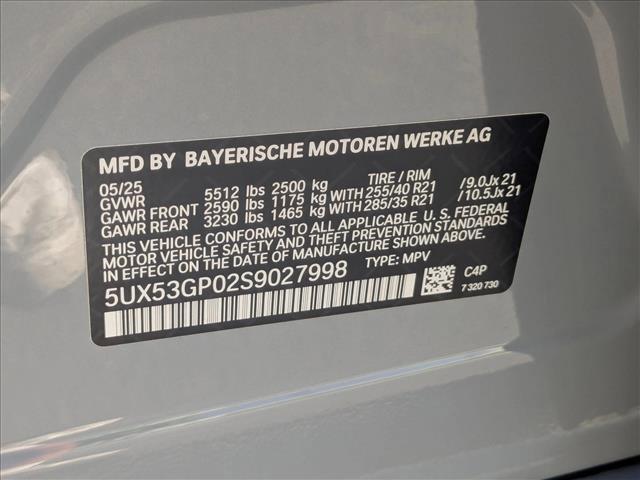 new 2025 BMW X3 car, priced at $64,710
