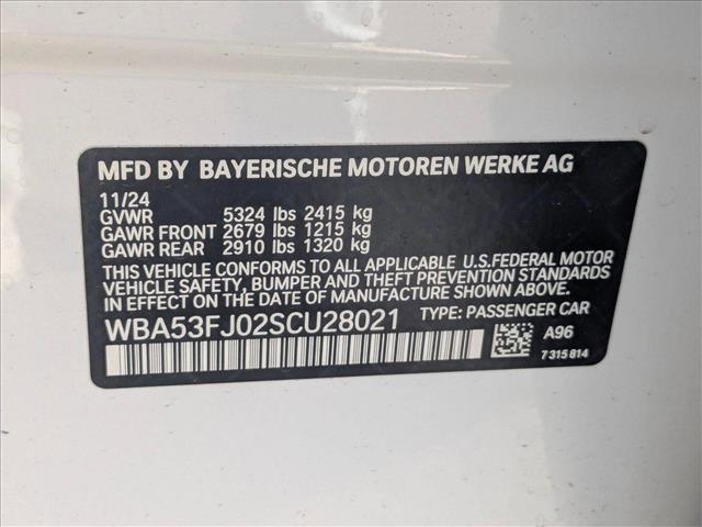 new 2025 BMW 530 car, priced at $64,545