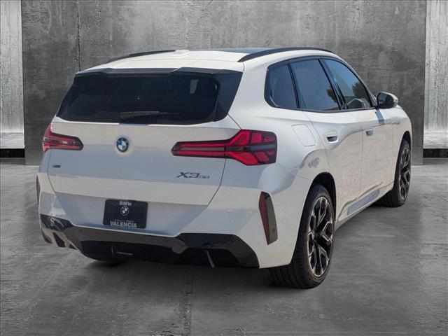 new 2025 BMW X3 car, priced at $58,585