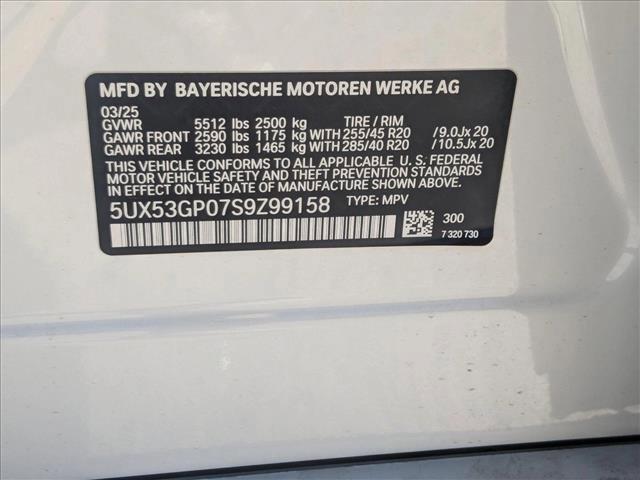 new 2025 BMW X3 car, priced at $58,585