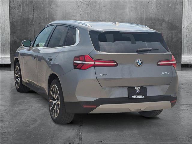 new 2025 BMW X3 car, priced at $53,450