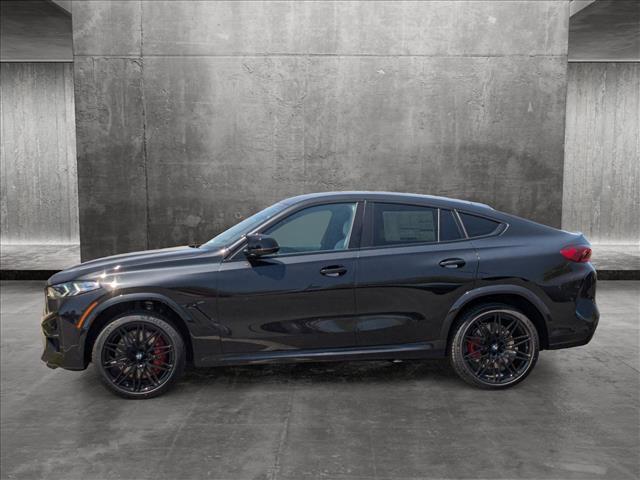 new 2025 BMW X6 M car, priced at $142,575