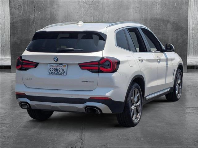 used 2022 BMW X3 car, priced at $27,970