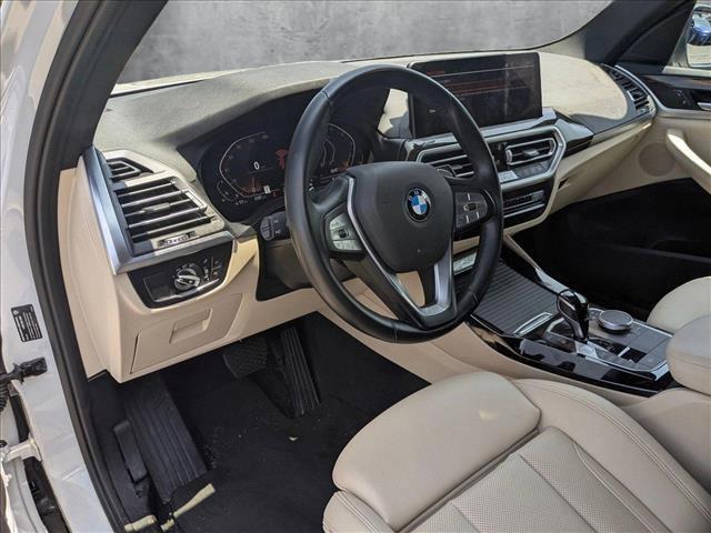 used 2022 BMW X3 car, priced at $27,970