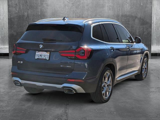 used 2022 BMW X3 car, priced at $33,182