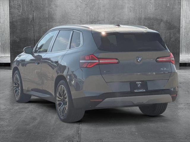new 2025 BMW X3 car, priced at $53,945