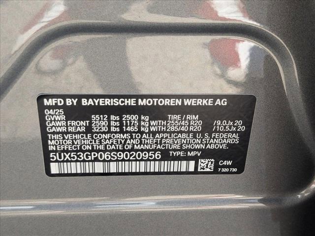 new 2025 BMW X3 car, priced at $56,750