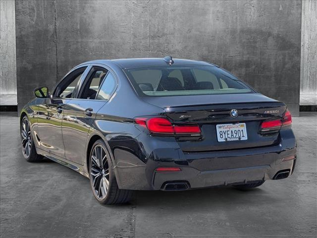 used 2022 BMW M550 car, priced at $59,980