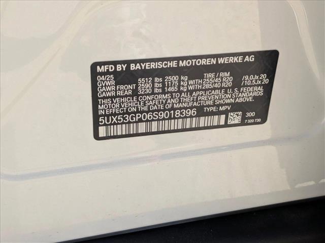 new 2025 BMW X3 car, priced at $53,400